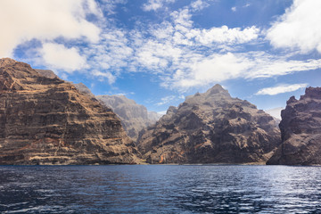 Los Gigantes in Tenerife, Spain