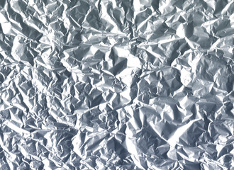 metallic aluminum wrinkled shiny texture