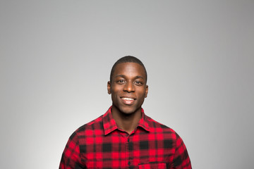 Fototapeta premium studio portrait of a happy young man