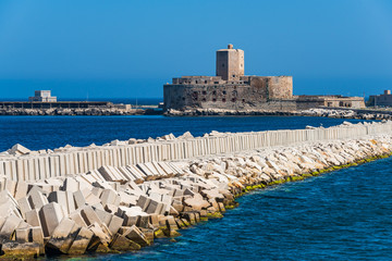 Colombaia Castle in Trapani