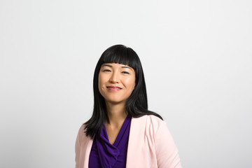 Fototapeta premium Studio portrait of a confident businesswoman 