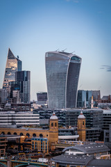 Fototapeta premium London Skyline with The Walkie-Talkie 