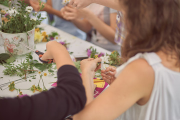 Obraz premium floral lesson