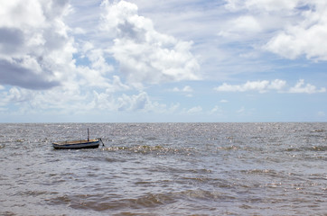 Fototapeta na wymiar Praia do Forte Bahia Brazil. March 2020