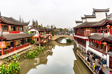 Fototapeta premium Zhujiajiao water village