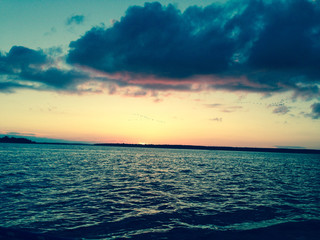 Sunset over Lake Texoma