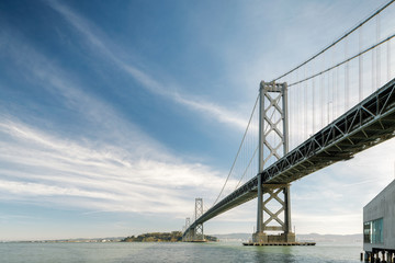 The Bay Bridge in San Francisco, California