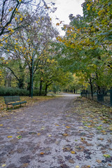 Fototapeta na wymiar Sempione Park in Milan Italy