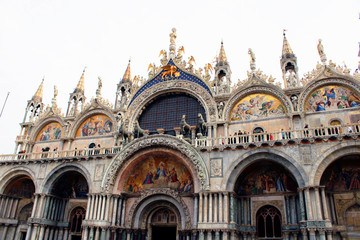 Fototapeta na wymiar Church of San Marco in Venice