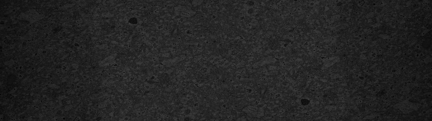 Fototapeta premium black stone concrete texture background anthracite panorama banner long 