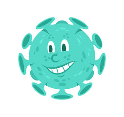 Coronavirus infectious bacteria character