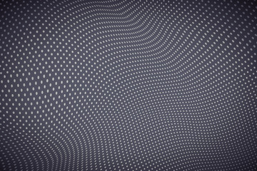 Abstract background with dots and circles. Dot grid wave.