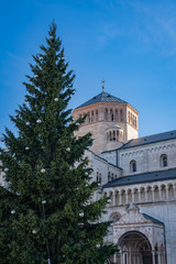 Obraz premium A view of Trento Italy