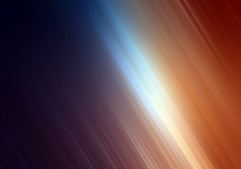 Obraz premium Rays/beams of light falling from the right side diagonally. Modern art illustration/background 