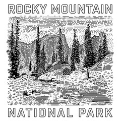 Rocky Mountain National Park Icon