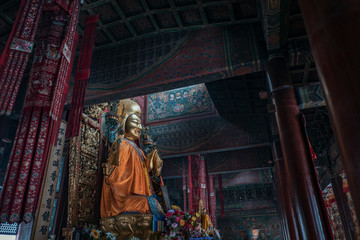 Naklejka premium Ancient statue in Forbidden City, Beijing