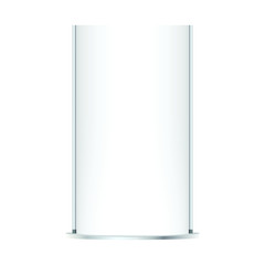 outdoor advertising banner. street light box display mockup