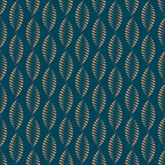 vector geometric seamless pattern. Stylish background with lines, stripes, diamonds. Abstract gold texture.