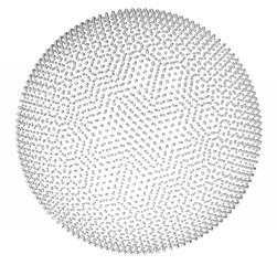 3D Abstract White Sphere