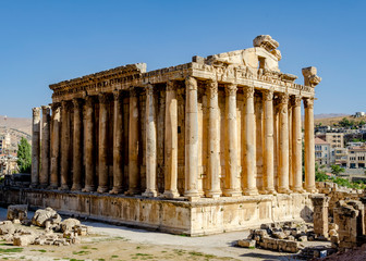 Roman Temple of Jupiter in Ballbeck, Lebanon