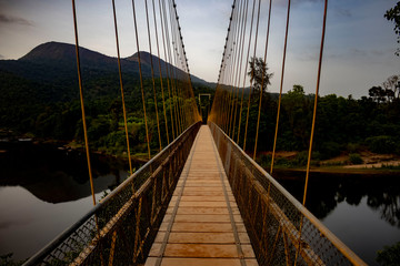 Fototapeta premium bridge over the river