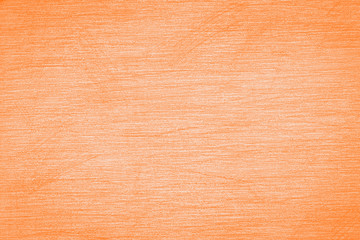 Pencil strokes on the paper, pencil drawing texture abstract background toned in trendy color 2020 year orange peel.
