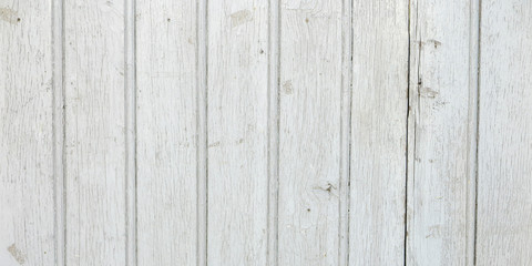 Obraz na płótnie Canvas horizontal white wooden design for pattern old wood textured white old background