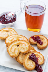 Cookies from layer dough