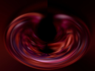  Abstract illustration of a dangerous virus cell in a dark background