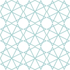 Tile vector line pattern or green and white background for decoration wallpaper 