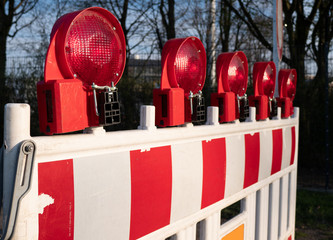 Sperrung an der Landstraße 