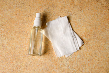 hand spray antiseptic for disinfection of hands