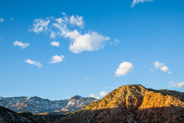 Fototapeta premium Sunset in the Pine Valley Mountains of Southern Utah.