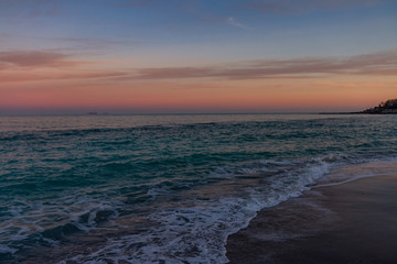 sea stones rocks gulls waves sunny weather