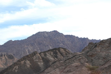 view of mountains