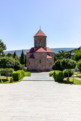 Fototapeta na wymiar Holy Trinity Cathedral of Tblisi is the main Georgian Orthodox cathedral