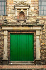 Colonial doorway, Centro Histórico,Bogota, Colombia