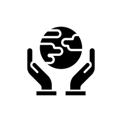 save the world Vector Icon Glyph Illustration