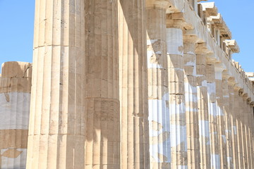 Fototapeta premium Parthenon Temple on the Acropolis of Athens, Greece