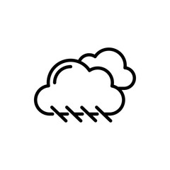 weather Vector Icon Line Illustration