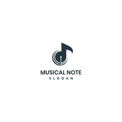musical note melody icon vector illustration. 