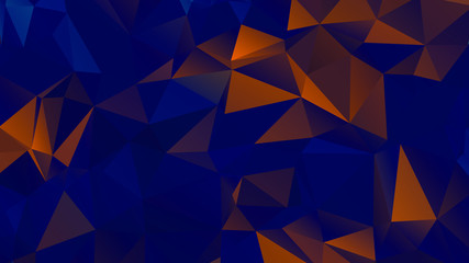 Abstract Color Polygon Background Design, Abstract Geometric Origami Style With Gradient