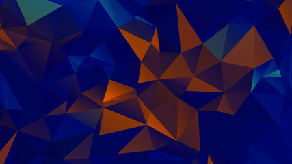 Abstract Color Polygon Background Design, Abstract Geometric Origami Style With Gradient