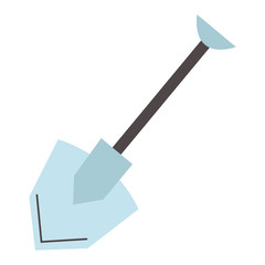 shovel tool accessory isolated icon