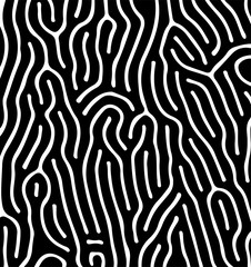 dactyloscopic finger print labyrinth seamless pattern