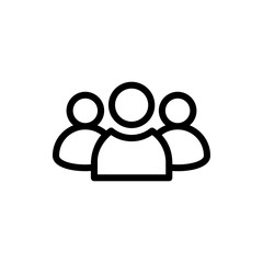 Leader Vector Icon Line Illustration