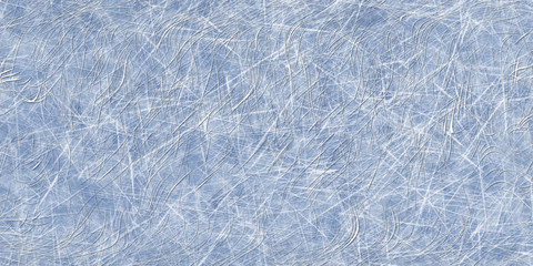 scratched ice 