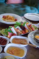 Turkish Breakfast stock photo