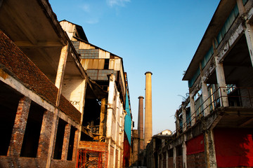 Fototapeta na wymiar Factory chimney