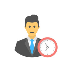 Punctual Vector Filled colour Icon Illustration